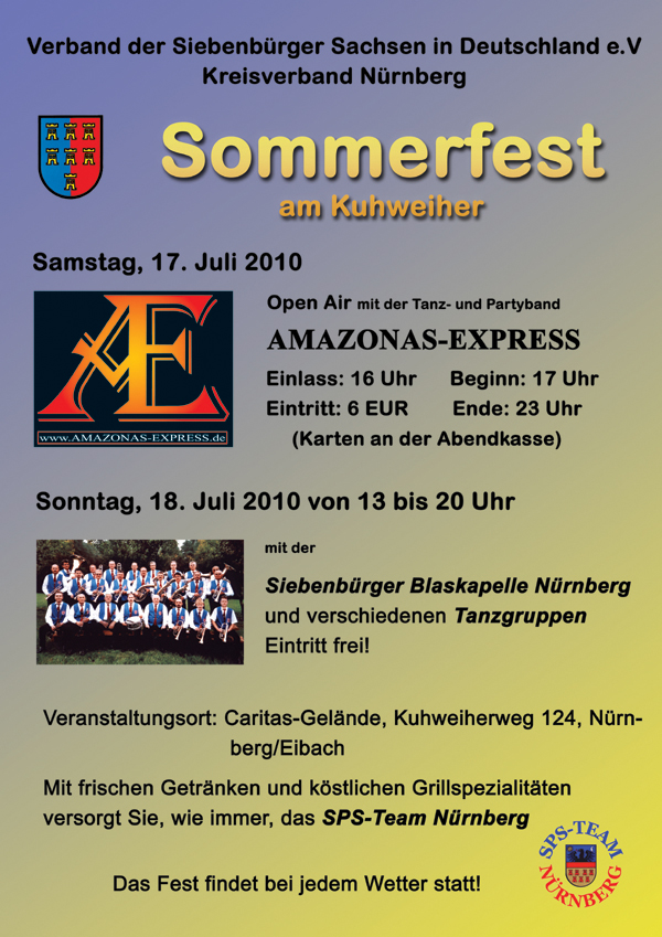 Sommerfest des Kreisverbandes Nürnberg am Kuhweiher