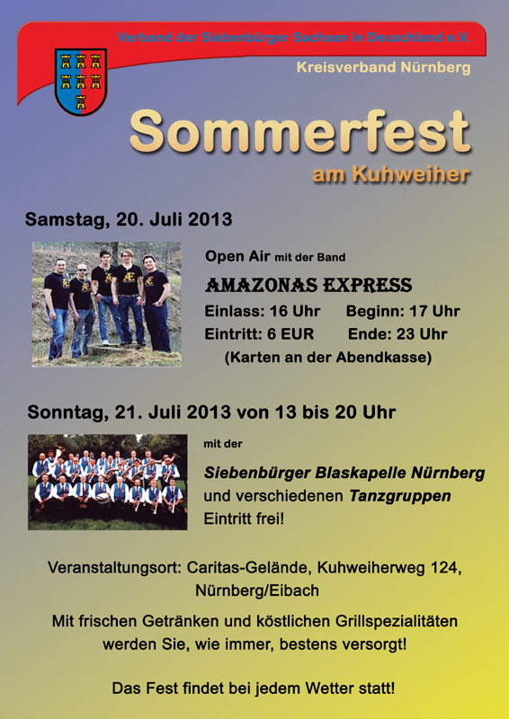 Open Air und Sommerfest des Kreisverbandes Nürnberg am Kuhweiher