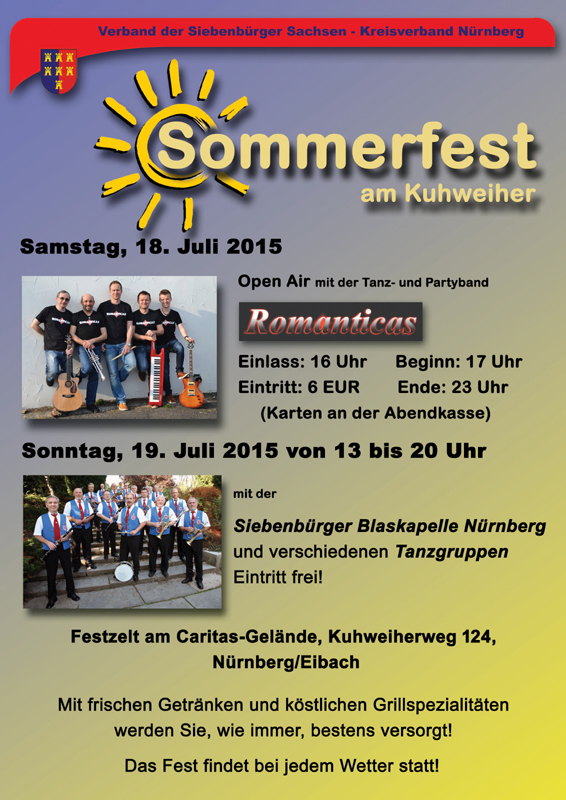 Open Air und Sommerfest des Kreisverbandes Nürnberg am Kuhweiher